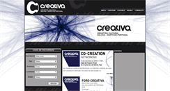 Desktop Screenshot of creativacultural.com